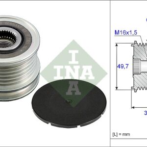 REMENICA ALTERNATORA MERCEDES C-CLASS SPRINTER 06+ PLITKA