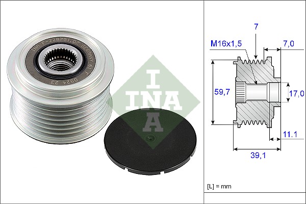 REMENICA ALTERNATORA NISAN OPEL RENAULT 3.0 ina