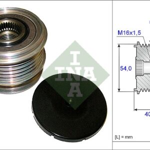 REMENICA ALTERNATORA VOLVO V60/S80/V70/S60 ina