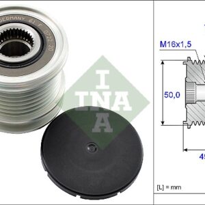 REMENICA ALTERNATORA MECEDES E CLASS W211 INA