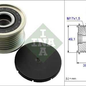 REMENICA ALTERNATORA 7 KANALA MERCEDES OPEL NISAN RENAULT