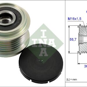 REMENICA ALTERNATORA DUCATO JUMPER 2.2 HDI 06+ ina