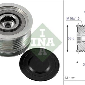 REMENICA ALTERNATORA FORD KA+ / PEUGEOT 4007 / C-CROSSER 07+ ina