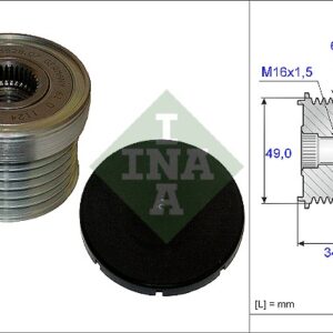 REMENICA ALTERNATORA BMW 3 ina