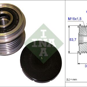 REMENICA ALTERNATORA OPEL ASTRA J BMW F10 ina