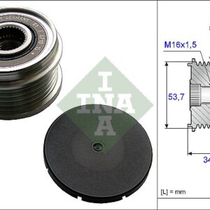 REMENICA ALTERNATORA BOSCH 535021110 ina