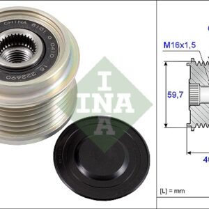REMENICA ALTERNATORA OPEL ASTRA J 1.7 CDTI 09+