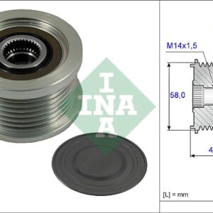 REMENICA ALTERNATORA  TOYOTA 2.0 D 3.0 D 05+