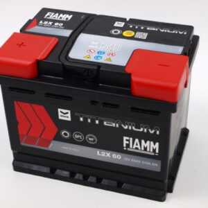 FIAMM BLACK TITANIUM  L2X 60AH 510A 242x175x190 L+