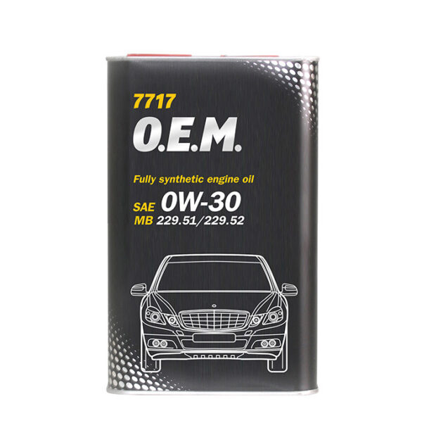 MANNOL 7717 OEM 0W30 1L. MERCEDES BENZ MB 229.51 / 229.52