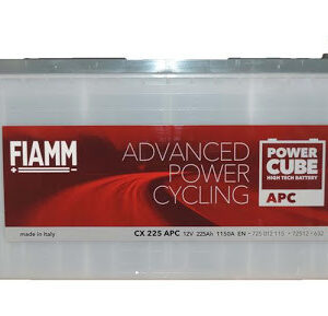 FIAMM POWER CUBE APC CX 225 AH 1150EN 518x273x242
