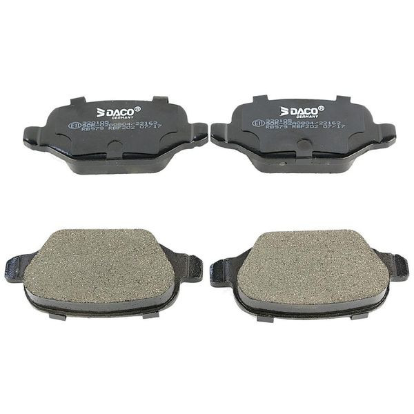 DISK PLOCICE ZADNJE  ALFA/LANCIA 147/156 daco