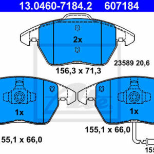 DISK PL. VW G-5 2.02 TDI 04+ ate