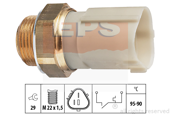 TERMOPREKIDAC VENTILATORA VW GOLF IV/A3 C95.9 eps