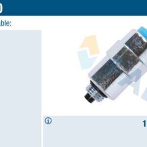 SOLENOID 12V URDJAJ ZA ZAUSTAVLJANJE fae