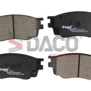 Brake pads set  MAZDA 6 02-07 1,8 (SENSOR) FRONT