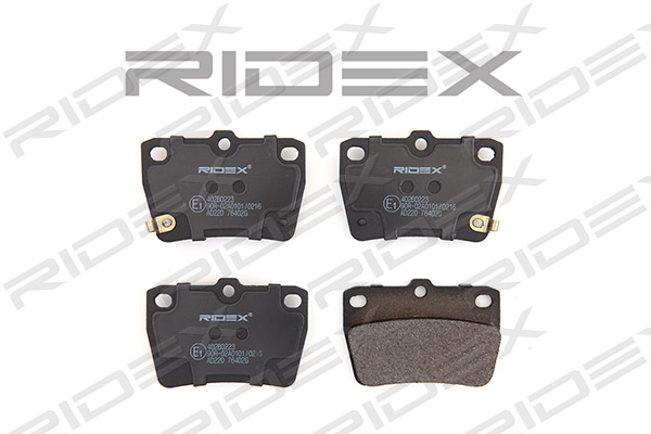 DISK PLOCICE ZADNJE TOYOTA RAV 4 II 00-05 ridex