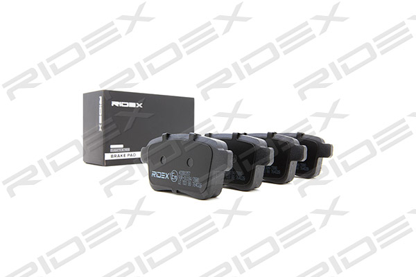DISK PL. ZAD. RENAULT KANGOO/GRAND KANGO 08+ ridex