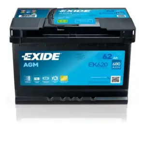 AKUMULATOR EXIDE AGM 62AH 680EN