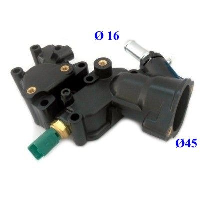 KUCISTE TERMOSTATA PSA C3 1.1 1.4 207 1.4 1.6 16V meat&doria