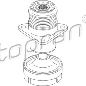 REMENICA ALTERNATORA SA NOSACEM FORD FOCUS 1.8 TDCI topran