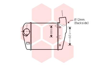 HLADNJAK INTERKULERA AUDI A6 4F 2.0 TDI 100 103 125KW van wezel