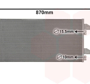 HLADNJAK KLIME FIAT DUCATO / CITROEN JUMPER van wezel