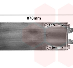 HLADNJAK KLIME FIAT DUCATI JUMPER BOXER 06+ van wezel