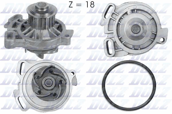 PUMPA VODE VW T-4 2.4 2.5 TDI