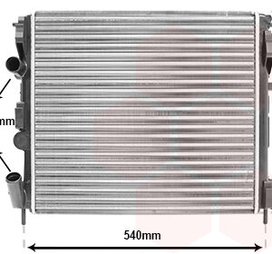 a43002270.jpg HLADNJAK MOTORA RENO CLIO 2 1.5DCI SA KLIMOM 480X415X23 van wezel