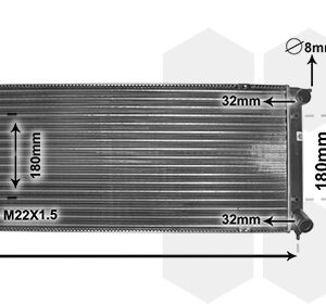 a58002041.jpg HLADNJAK MOTORA VW GOLF II 1.6TD van wezel