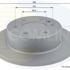 KOCIONI DISK ZAD. MERCEDES SPRINTER 298MM 06+ comline