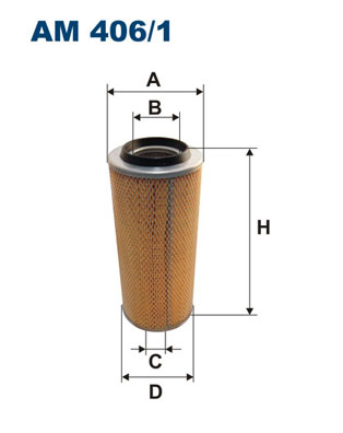 FILTER VAZDUHA NISSAN TRADE 3.0 D 94+ filtron