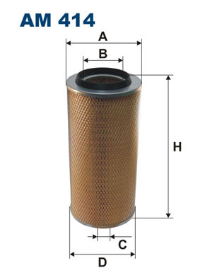 FILTER VAZDUHA VW LT.IVECO 2.4D/TD 82-96 G. filtron
