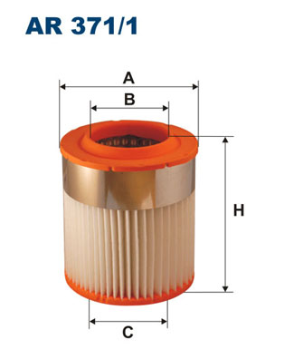 FILTER VAZDUHA AUDI A8 3.0 TDI 03-10 filtron