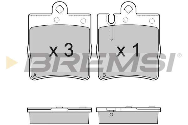DISK PL. ZAD. MERCEDES CLK/E KLASA DO 02 bremsi