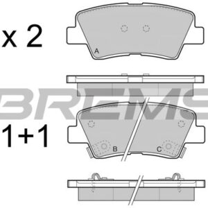 DISK PL. HYUNDAI/KIA ACCENT/ELANTRA/PRO CEED bremsi