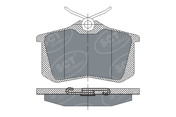 DISK PL. ZADNJE VW 15.2 MM