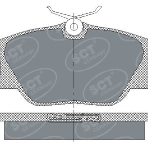 DISK PL.MERCEDES W124