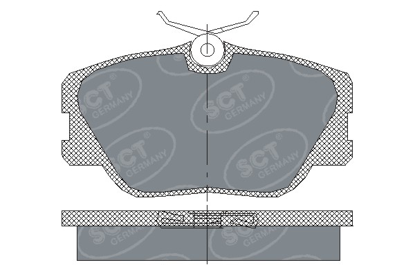 DISK PL.MERCEDES W124