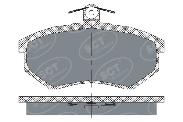 DISK PL.AUDI 80 DEBLJE 18.6 MM