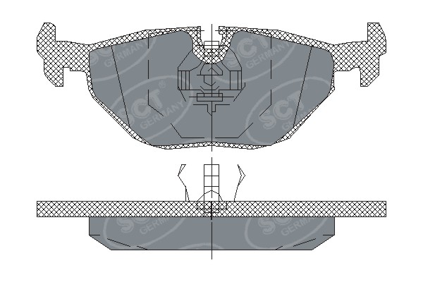 DISK.PL. Z. BMW 3 E36/E46/ 90-00 G. SAAB