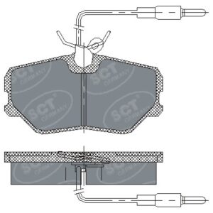 DISK.PL.PEUGEOT 306.405