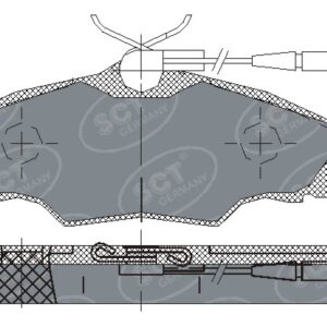 DISK PLOCICA PSA  XSARA/406/PARTNER 2 sct
