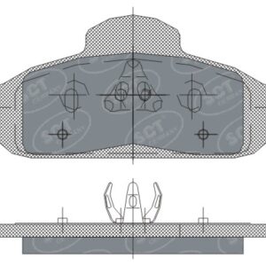 DISK.PL.MERCEDES M CLASS W163 ML230.270.320.430