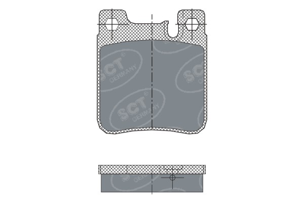 DISK PL. Z.MERCEDES C KLAS. E KLAS.W124