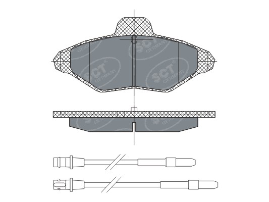 DISK.PL.CITROEN  XANTIA X1.X2