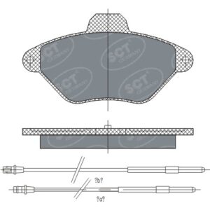 DISK.PL. CITROEN XANTIA X1.X2