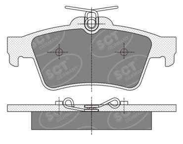 DISK PL.ZADNJE FORD FOCUS 2/C-MAX/MAZDA 3/VOLVO 03+