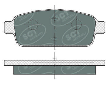 DISK PL. Z.OPEL / CHEVROLET ASTRA J/ CRUZE 09+